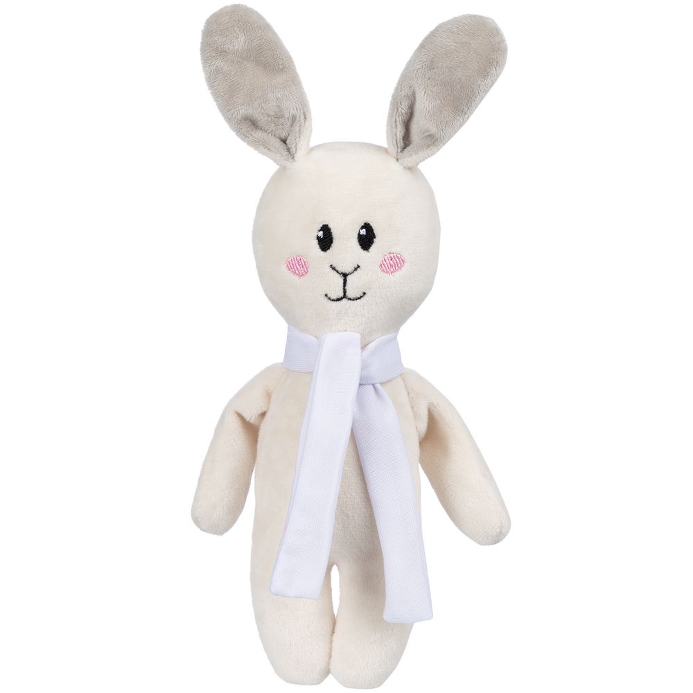 Мягкая игрушка Beastie Toys, заяц с белым шарфом в Екатеринбурге