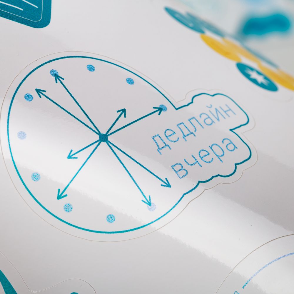 Наклейки ПВХ Sticker Pack на заказ, L в Екатеринбурге