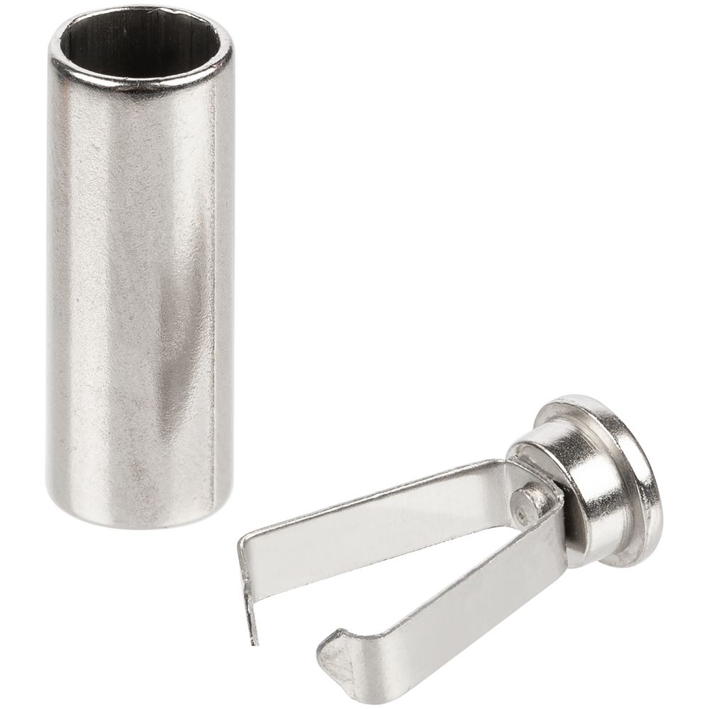 Наконечник для шнурка Nozzle, ver.2, серебристый в Екатеринбурге