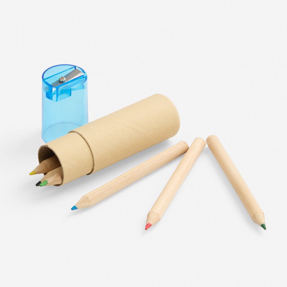 Набор карандашей Pencilvania Office с точилкой, синий в Екатеринбурге